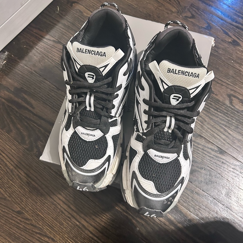Balenciaga Monochrome Athletic Sneakers